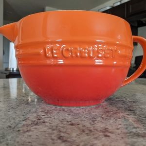 Le Creuset Enameled Stoneware Batter Bowl in Flame